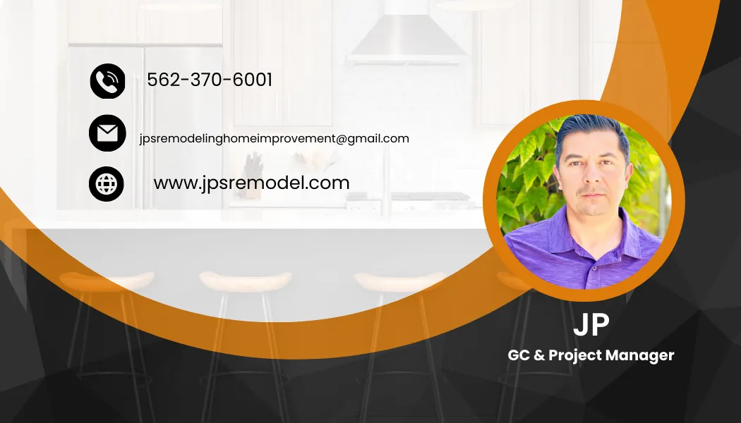 JP's Remodeling business card